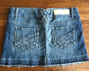 y2k micro mini denim skirt 9/10 JouJou