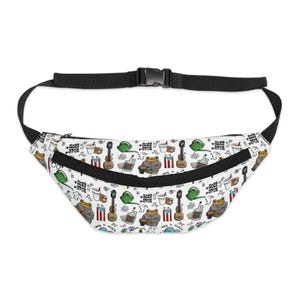 DeBÍ TiRAR MáS FOToS - White Large Fanny Pack