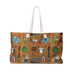 DeBÍ TiRAR MáS FOToS - Light Brown Weekender Bag