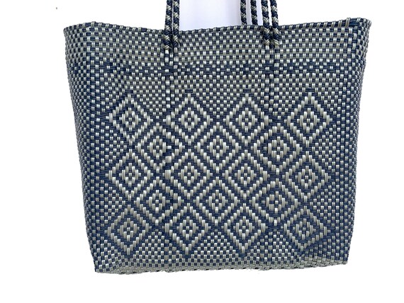 【D-VEC】RECYCLED FISHNET 2WAY BAG RECYCLED FISHNET BAGPACK Nylon bag pack