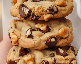 Levain Bakery NYC Chocolate Walnut Cookie Recipe (Digital Download)