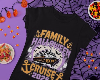 Family Halloween Cruise 2025 PNG: Spooky Trip Shirt Design (Digital Download)