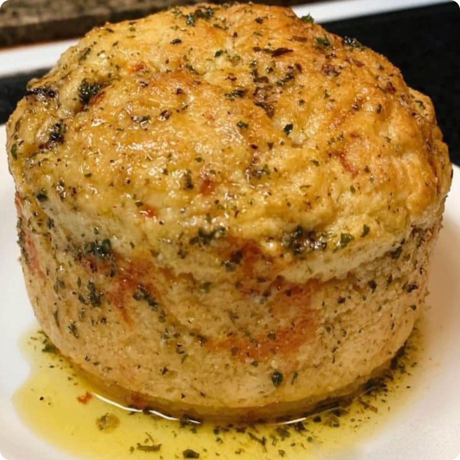 crab stuffed cheddar bay biscuit with a lemon butter sauce Best Recipe