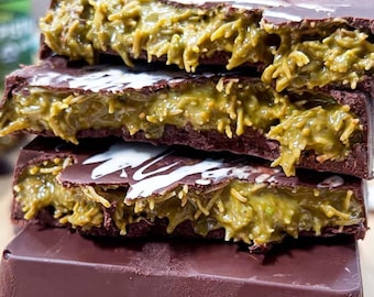 Pistachio Chocolate Bar Recipe: Gourmet Dessert (Digital Download PDF)