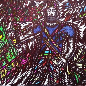 Skrzynka na jajka Evil Johna - projekt artystyczny WX (papier)