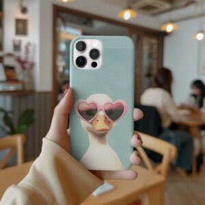 Duck Phone Case Duck Phone Cover Duck Phone Case Hard Shell Case for iPhone Google Samsung Duck Cell Phone Case Aesthetic Phone Case