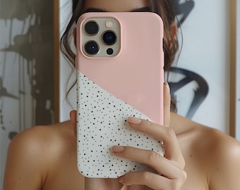 Abstract Phone Case: Dual-Layer Protective Cover for iPhone, Samsung, Google – Glossy/Matte Finish