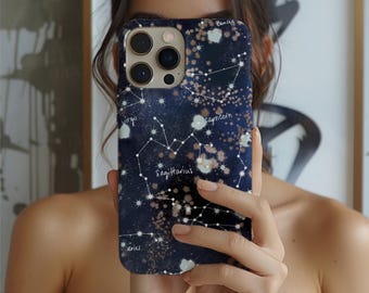 Zodiac Constellation Phone Case: iPhone, Samsung, Google Pixel Protection