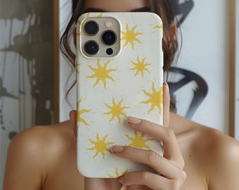Sun Phone Case Lemon Phone Cover iPhone Google Samsung Unique Phone Case Sun Cell Phone Case Colorful Phone Case