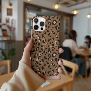 Cheetah Phone Case Cheetah Phone Cover Cheetah Hard Shell Case for iPhone Google Samsung Unique Phone Case Cheetah Cell Phone Case