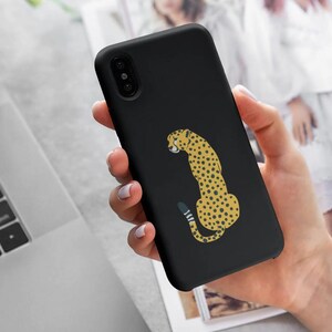 Cheetah Phone Case Cheetah Phone Cover Cheetah Hard Cover Phone Case for iPhone Google Samsung Cheetah Cell Phone Case Unique Phone Case