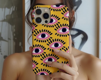 All-Seeing Eye Phone Case: Mystical Protective Cover for iPhone, Samsung, Google