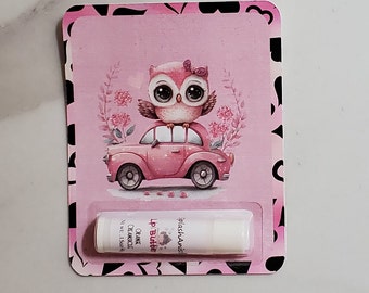 Lip Balm, Owl Gift, Easy Gift for Her, Lip Butter, cute gift for kid, owl