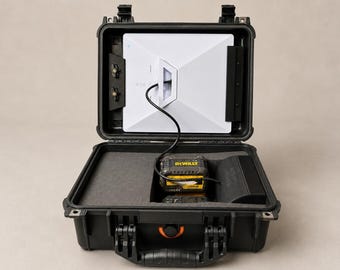 Starlink Mini Expedition Case, Dual-Battery Power System, DeWalt 20V Compatible