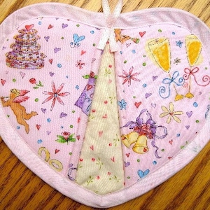 Just Married Potholders - Set of 2
