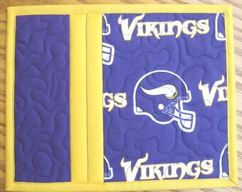 Minnesota Vikings Mug Rugs - Set of 2