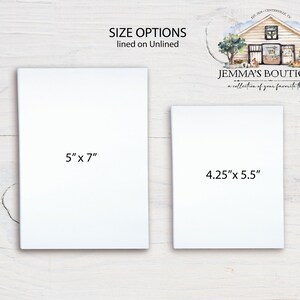 Personalized Notepad, Teachers Appreciation, Housewarming Gift, Spring Birds and Flowers, Writing Pad, To Do List image 3