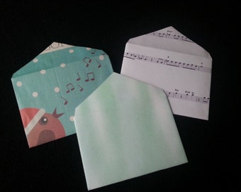 Mini Upcycled Envelopes