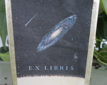 Vintage Antioch Bookplates in Box Space Galaxy Design
