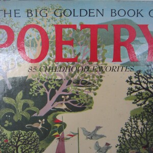 Vintage The Big Golden Book Of Poetry