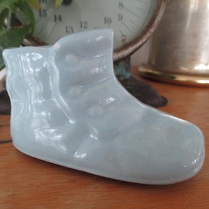 Vintage Haeger Pottery Baby Shoe Planter