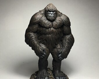 Bigfoot Sasquatch sculpture small New brown finish