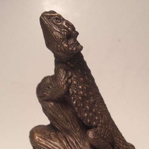 Bearded Dragon Sculpture Etsy