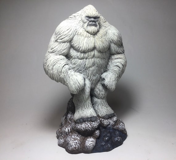 NEW White Bigfoot Sasquatch Figure Mountain Spring Giant
