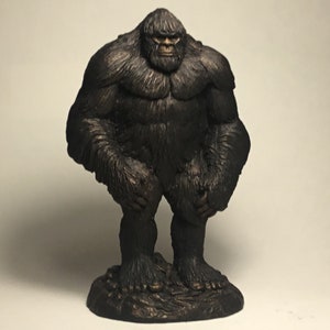 Bigfoot Sasquatch sculpture small New bronze finish
