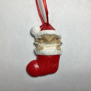 Bearded Dragon Christmas ornament NEW in stocking Normal