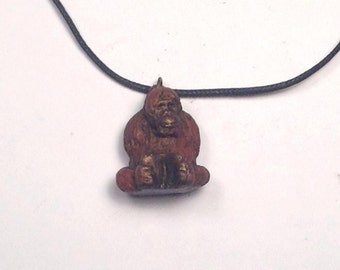 Mari Center for Great Apes pendant necklace bronze finish version