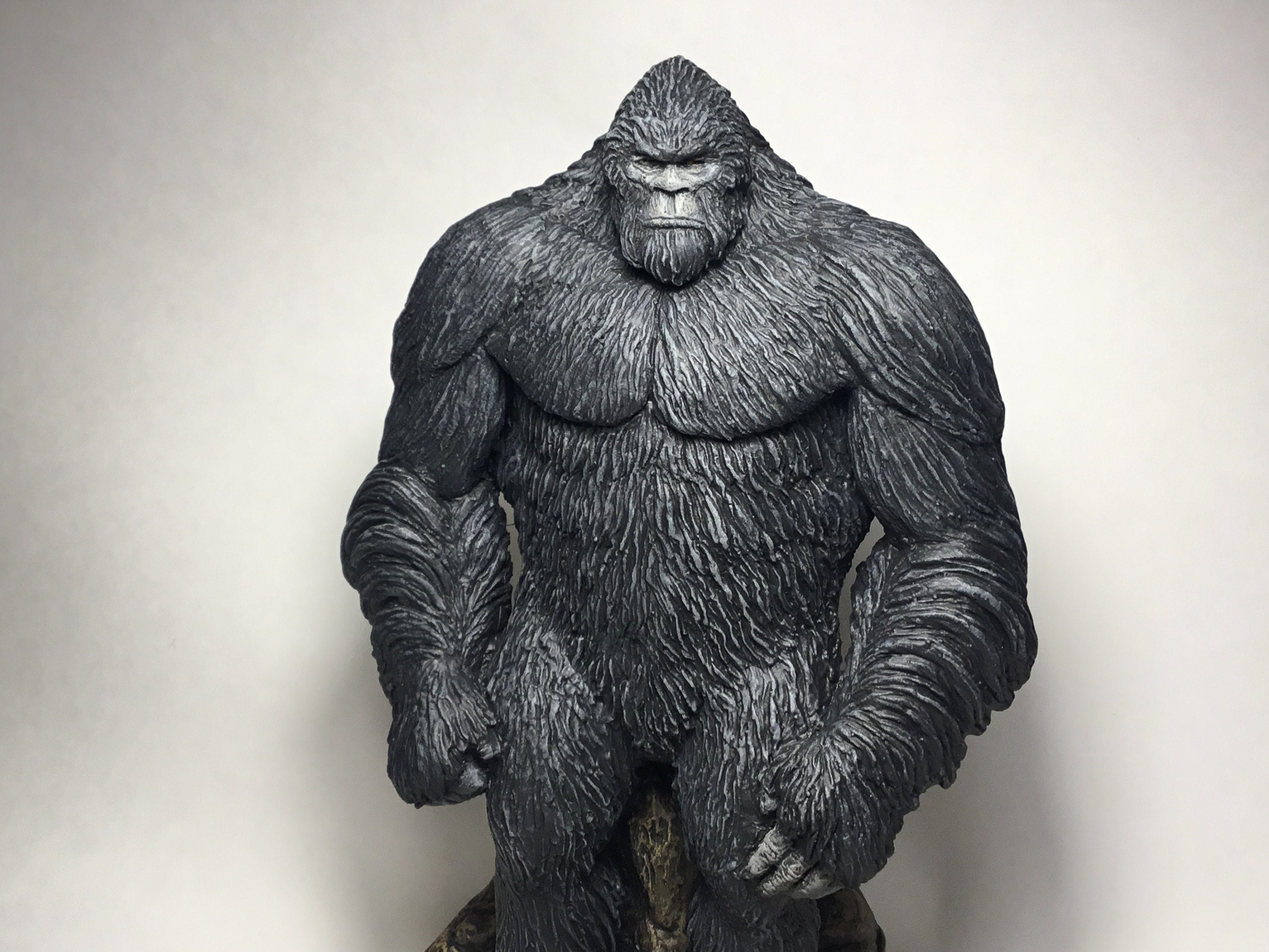 Bigfoot Sasquatch Sculpture New Statue Large Black Finish - Etsy
