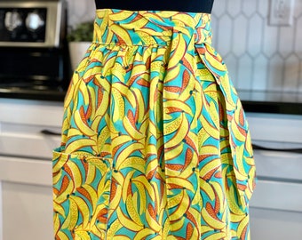 Banana Half Apron