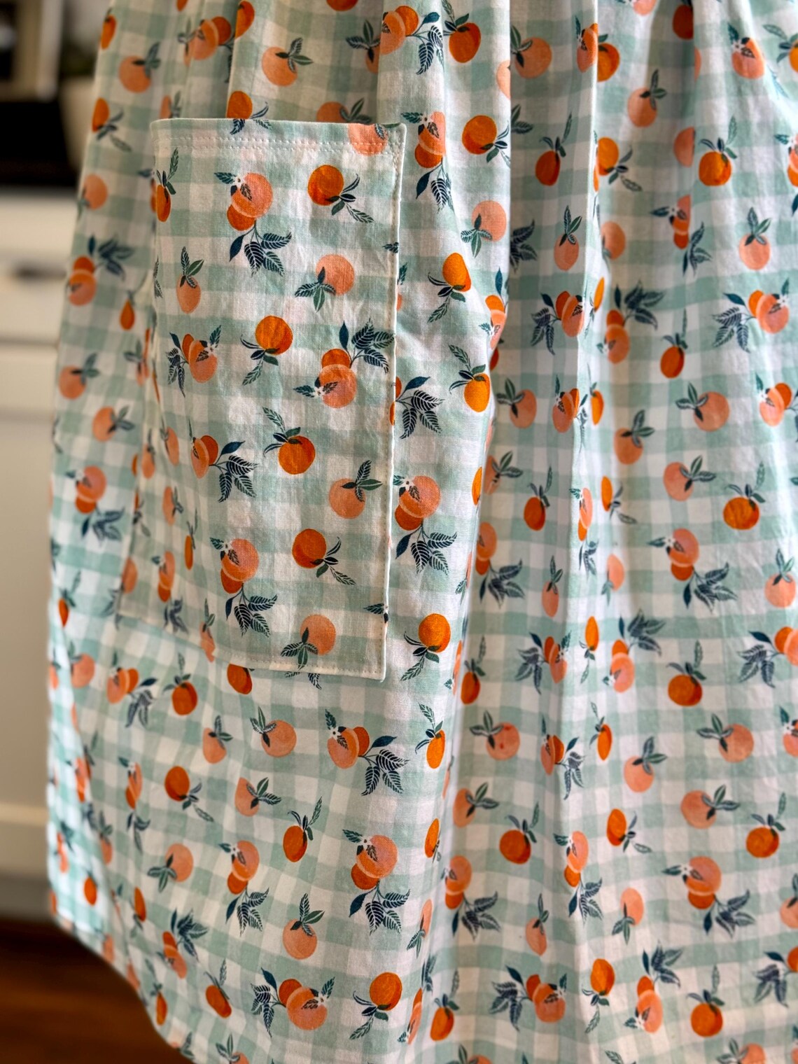 Swift Floral Peache Apron