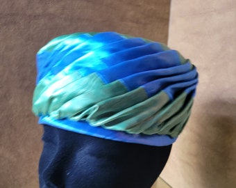 Groen & Blauw Vintage Hoed van Marche Exclusive
