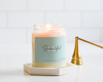 You're Beautiful Soy Candle for All Special Person Candle FREE Shipping
