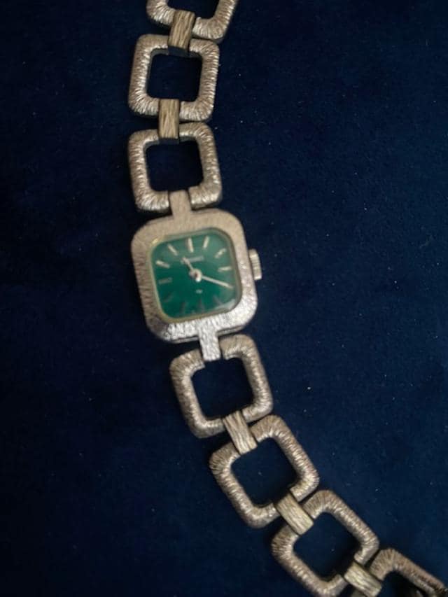 70's Seiko Ladies Watch Green Dial Rare - Etsy