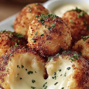 Best Recipe For Stuffed Cheese Balls, Easy Recipe, Printable Recipe PDF, Homemade Download