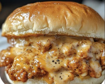 Best Recipe For Cajun Chicken Sloppy Joes, Easy Recipe, Printable Recipe PDF, Homemade Recipe Download, Chicken Recipe