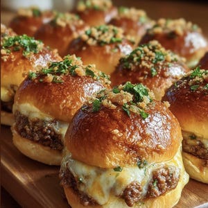 Best Recipe For Garlic Parmesan Cheeseburger, Easy Recipe, Printable Recipe PDF, Homemade Recipe Download