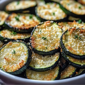 Best Recipe For Crispy Parmesan Zucchini Rounds, Easy Recipe, Printable Recipe PDF, Homemade Recipe Download