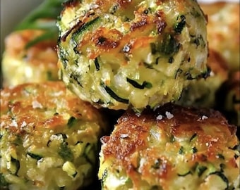 Best Recipe For Zucchini Garlic Bites, Easy Recipe, Printable Recipe PDF, Homemade Recipe Download