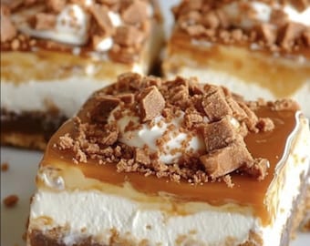 Best Recipe For Butterfinger Caramel Cheesecake, Easy Cheesecake Recipe, Printable Recipe PDF, Homemade Recipe Download