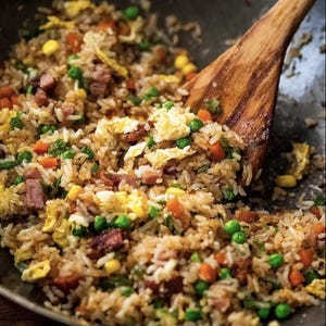 Best Recipe For Fried Rice Salad, Easy Recipe, Printable Recipe PDF, Homemade Download