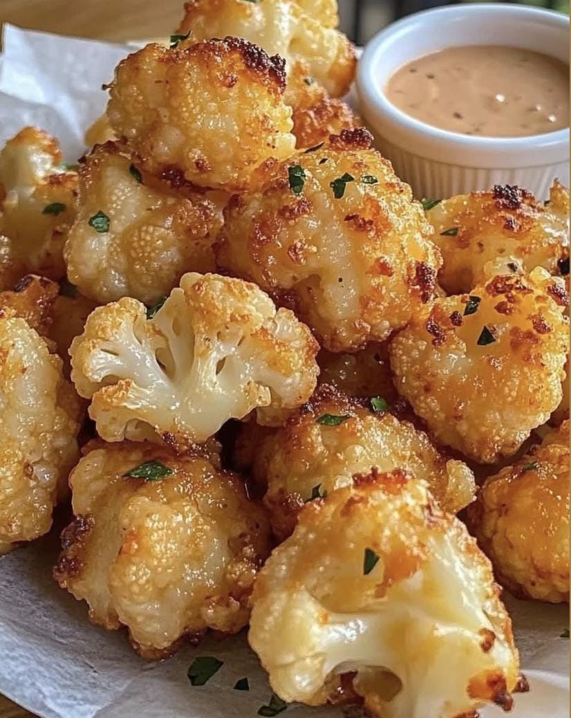 Crispy Roasted Cauliflower Recipe, Easy Printable PDF Download - Etsy