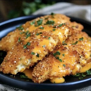 Best Recipe For Crispy Cheddar Chicken, Easy Recipe, Printable Recipe PDF, Homemade Recipe Download