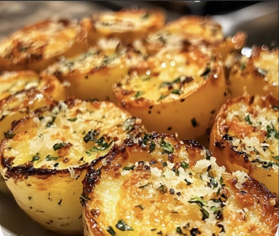 Best Recipe for Mini Baked Parmesan Potato Rounds, Easy Recipe