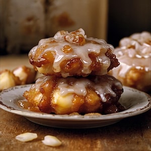 Best Recipe For Baked Apple Fritters, Easy Dessert Recipe, Printable Recipe PDF, Homemade Recipe Download