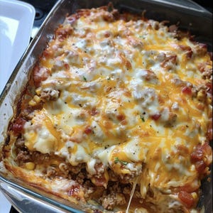 Best Recipe For Ground Beef Casserole, Easy Recipe, Printable Recipe PDF, Homemade Recipe Download