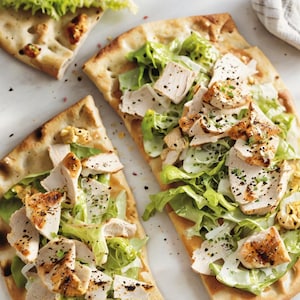 Best Recipe For Chicken Caesar Flatbread, Easy Recipe, Printable Recipe PDF, Homemade Recipe Download